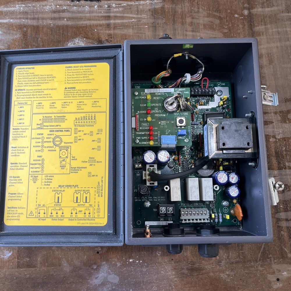 Mini Safe Safety Light Curtain Controller Module MS4400B-2