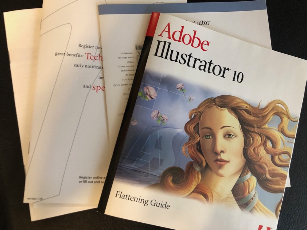 Adobe Illustrator 10 / Vintage Software Box Only