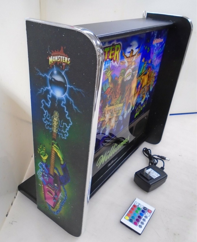 Williams Monster Bash Pinball Head LED Display light box