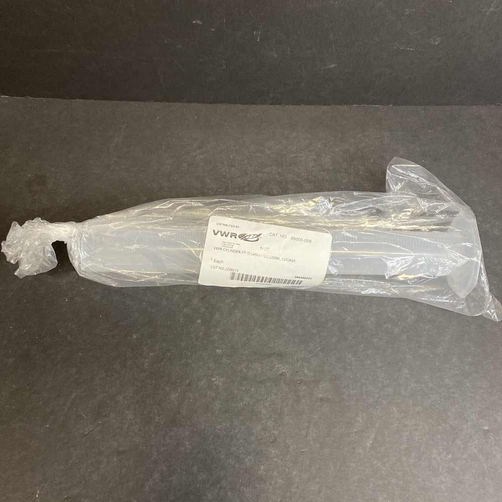 VWR Graduated Cylinder 250 ml Polypropylene