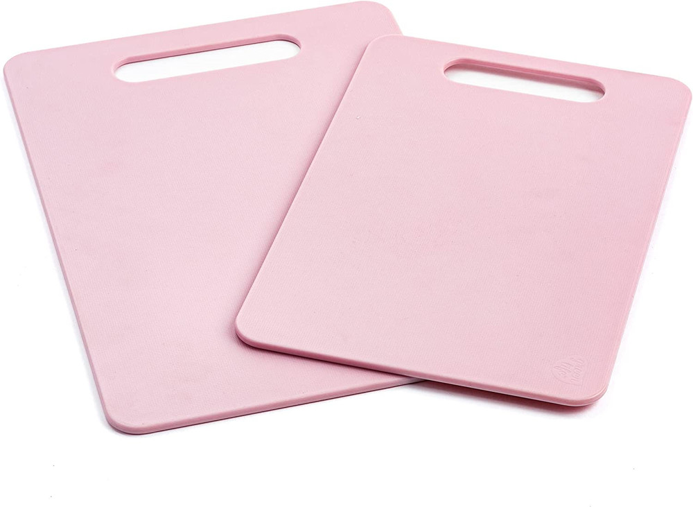Greenlife 2 Piece Cutting Board Kitchen Set, Dishwasher Safe, Extra Durable, Sof