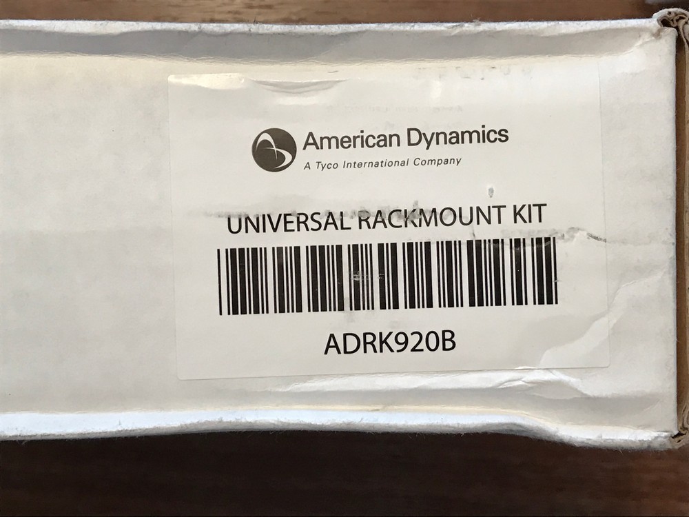 American Dynamics ADRK920B Universal Rackmount Kit for 9"– 20" Displays