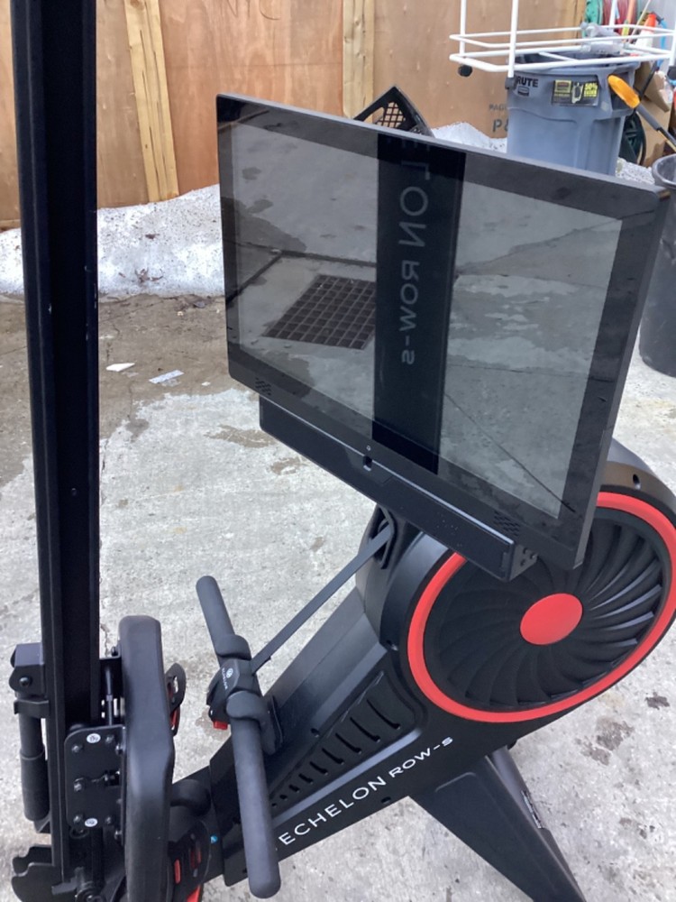 Echelon Row-S Indoor Rowing Machine with Rotating HD Touchscreen