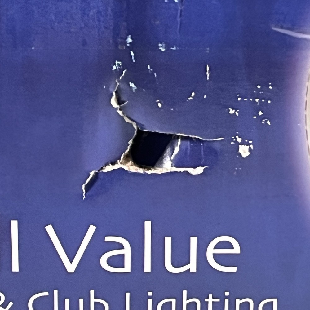 ELIMATOR LIGHTING E 104 VARIABLE FLASH STROBE LIGHT TESTED WORKING