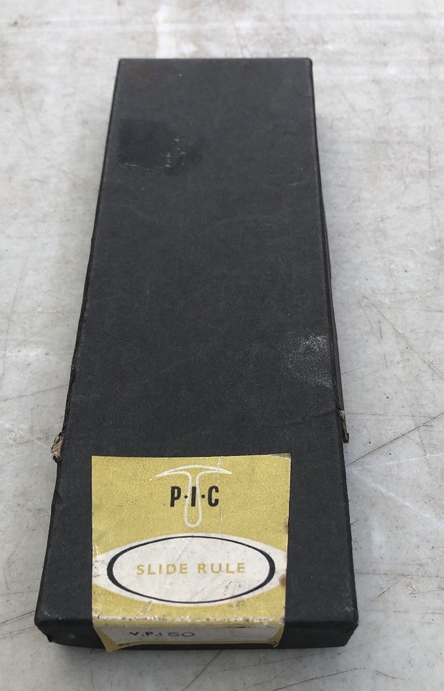 PIC Vintage Slide Rule In Box