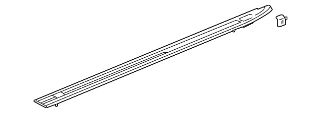 Genuine GM Upper Molding 84545452