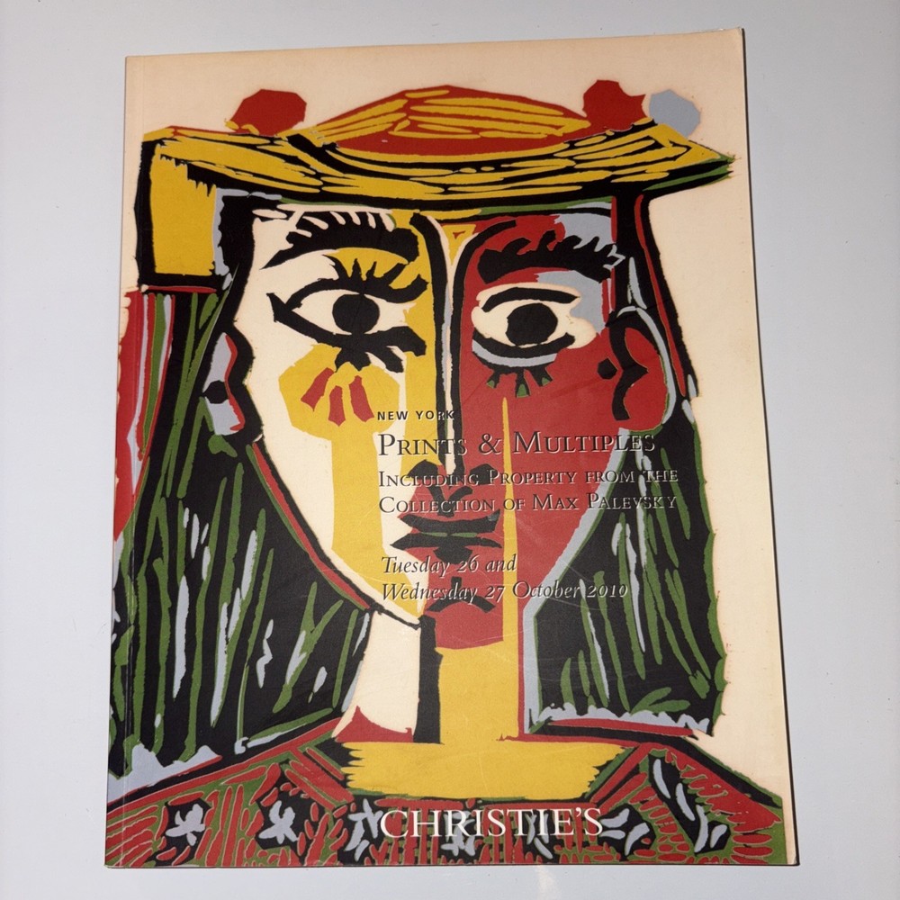 Christies October 2010 Prints & Multiples including Max Palevsky Collection