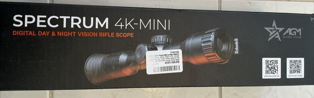 AGM Spectrum 4k Mini Digital Day & Night Vision Scope (SPEC-4K-M)