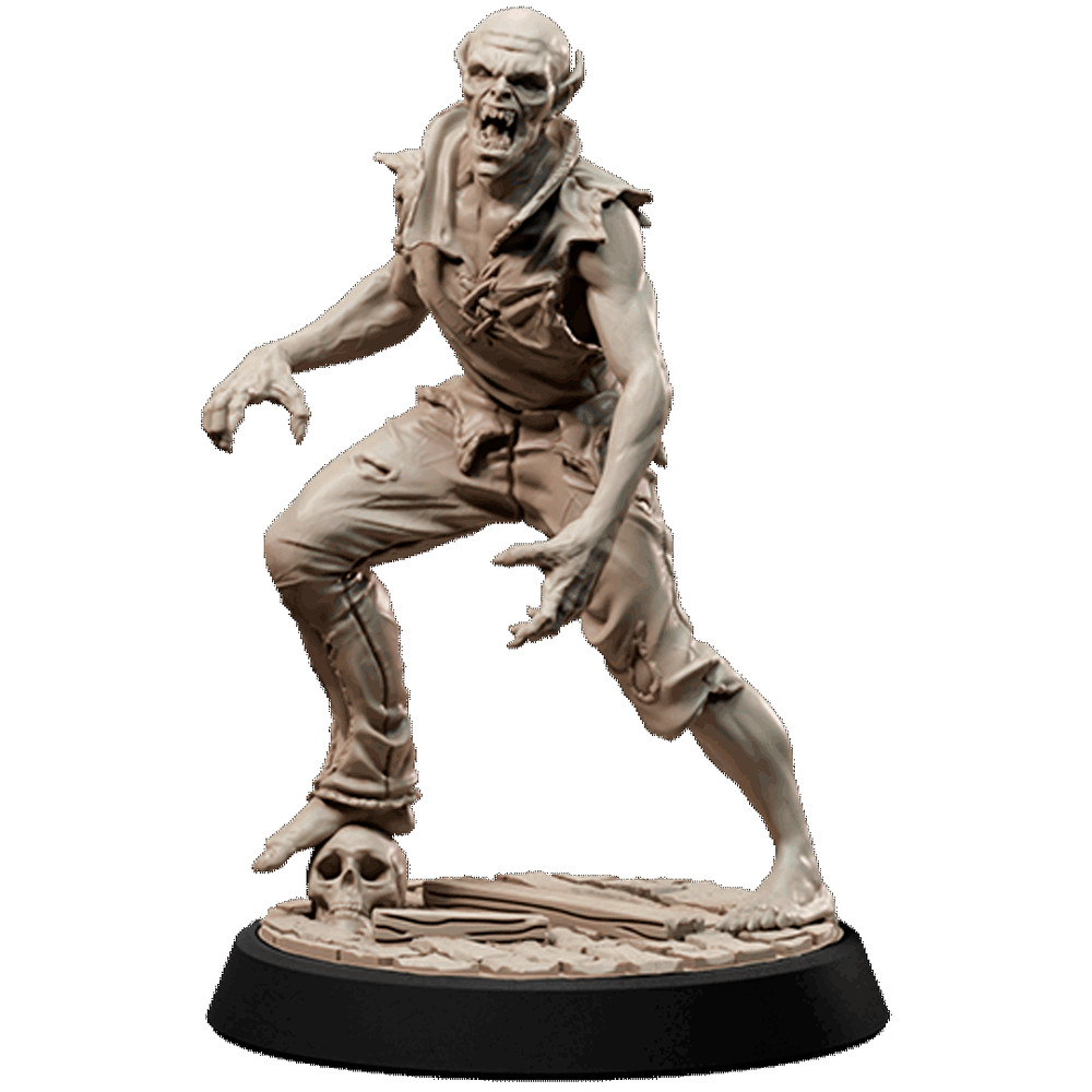 D&D Vampire Spawn Variant 3 Strahd Mini 28mm and 32mm Scale Mini TTRPG