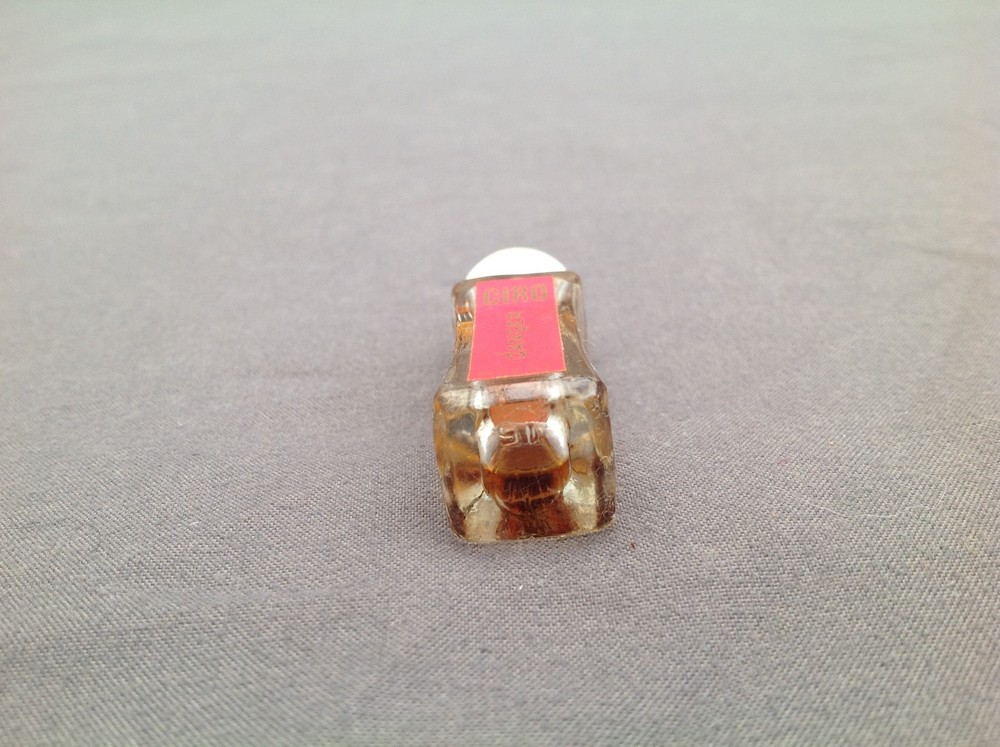 Vintage Ciro Danger Perfume Bottle