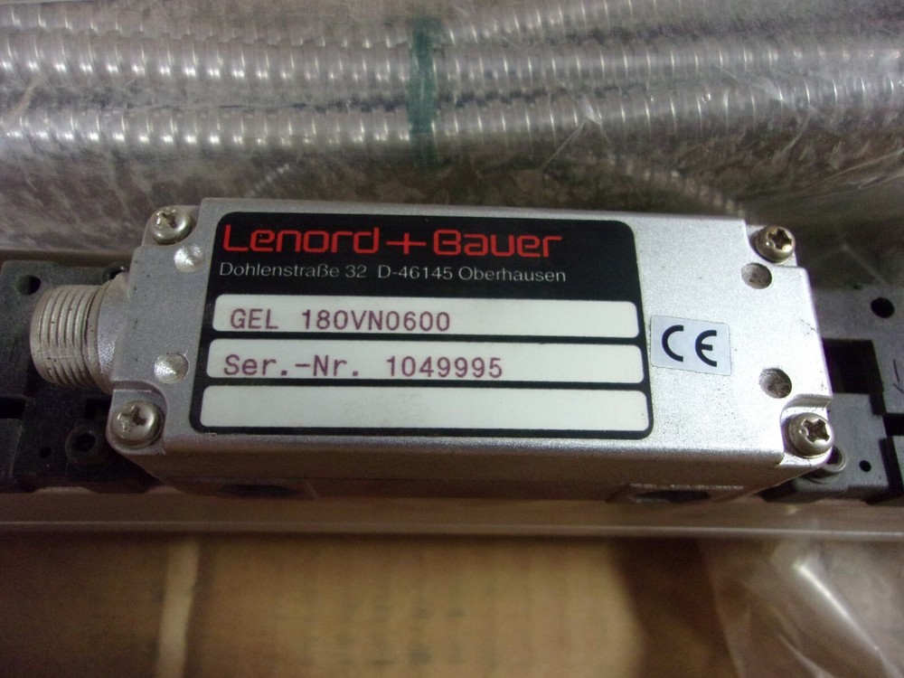Lenord & Bauer Gel 180 Linear Encoder Model Number # GEL180VN0600