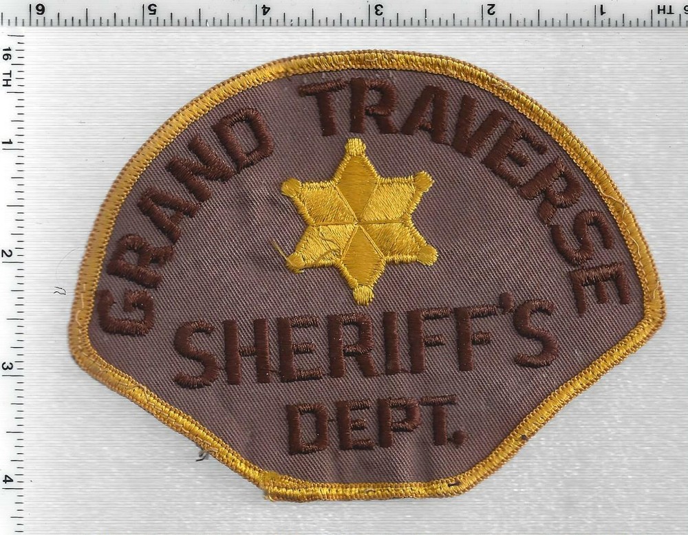 Grand Traverse County Sheriff (Michigan) 3rd Issue Uniform Take-Off Patch