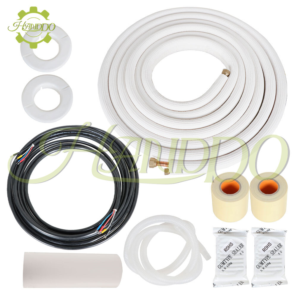 1/4 - 1/2 Dia. Install For Mini Split Heat Pump Systems Three Length Options