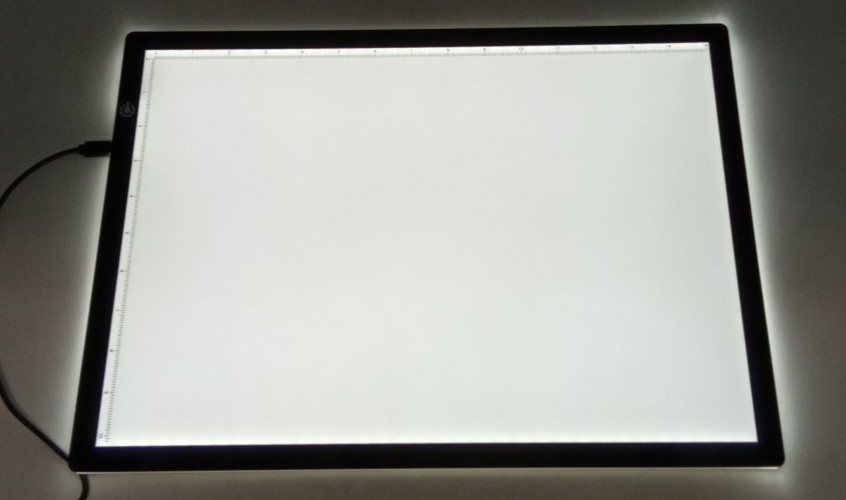 RTjoy A3 Slim LED Light Tracing Box Pad Adjustable USB Powered Board NEW