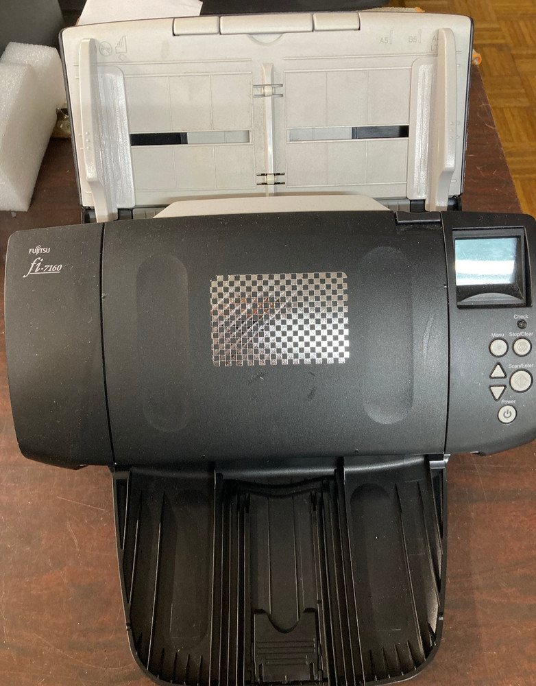 FUJITSU fi-7160 Color Duplex Document Scanner Tested working
