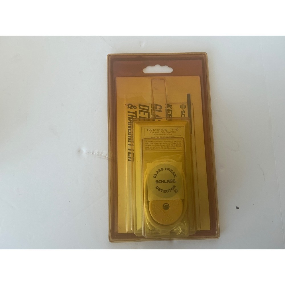 Schlage Glass Break Detector & Carlton Programmable Dimmer Control Bundle NWT