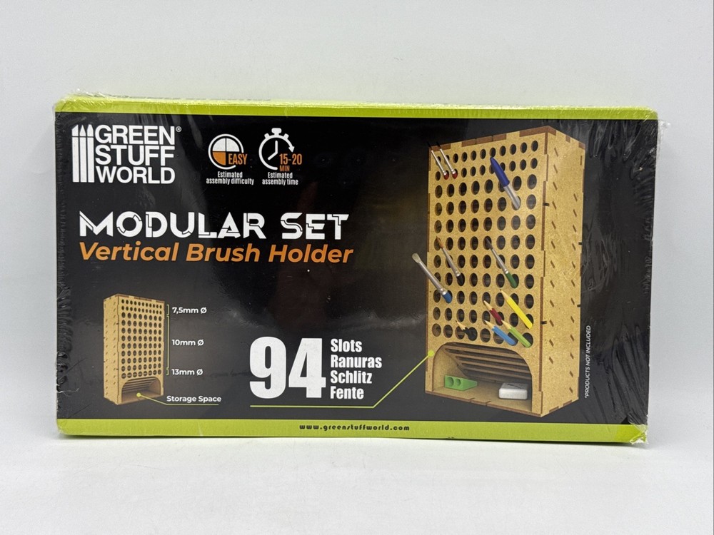 Green Stuff World Vertical paint brush organizer New
