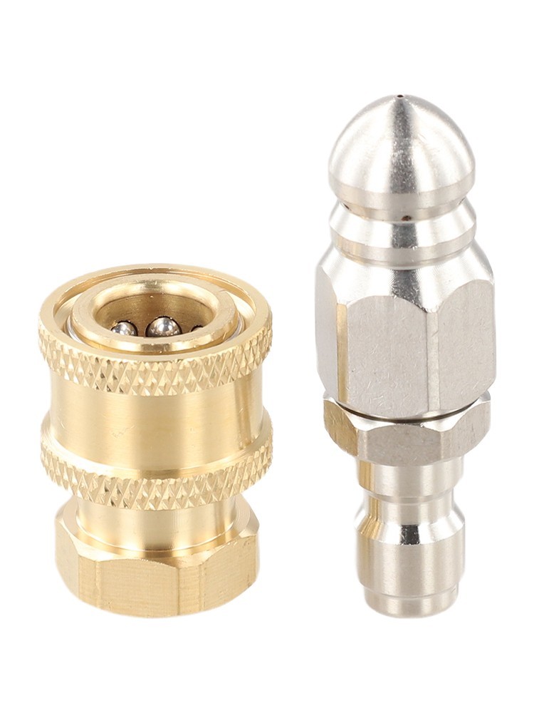 5000 PSI Nozzle Drain Cleaner Easy Connection Effective Blockage Resolution