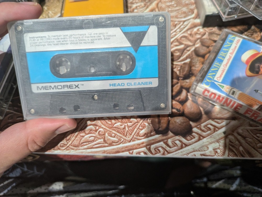 Memorex Cassette Tape Head Cleaner