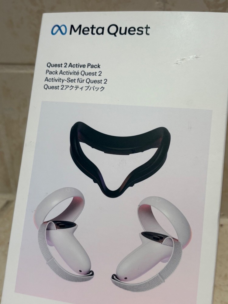 Meta Quest 2 Active Pack Facial Interface Wrist Knuckle Straps NEW FAST SHIP