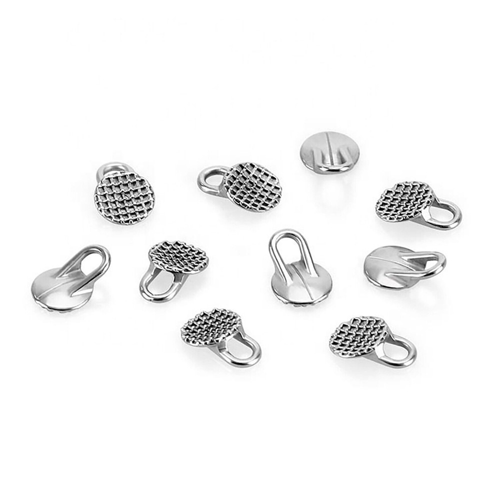 Dental Ortho Traction Hook Bondable Round/Rectangular Caplin Hooks MIM/Split
