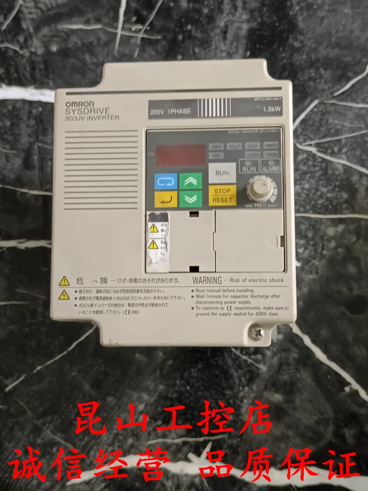 1PC USED 3G3JV-AB015 frequency converter