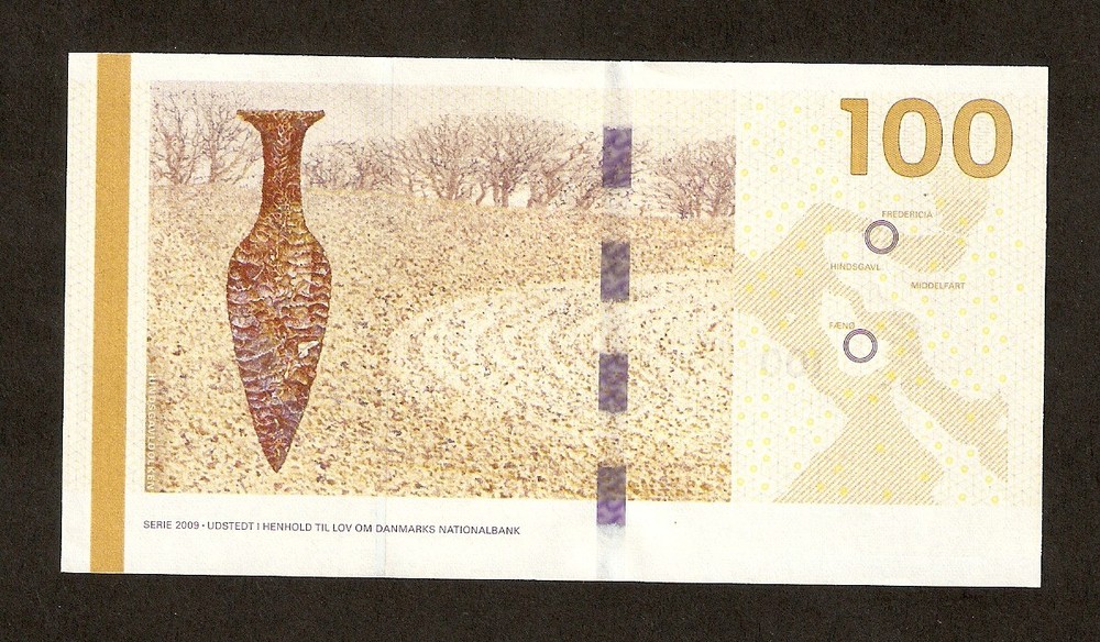 Denmark 100 Kroner Uncirculated !!!*