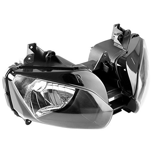 Motorcycle Front Headlight Headlamp Shell Assembly Housing Kit Compatible