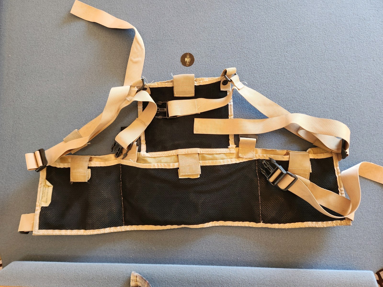 US Military RACK LOAD BEARING VEST system, Desert camo