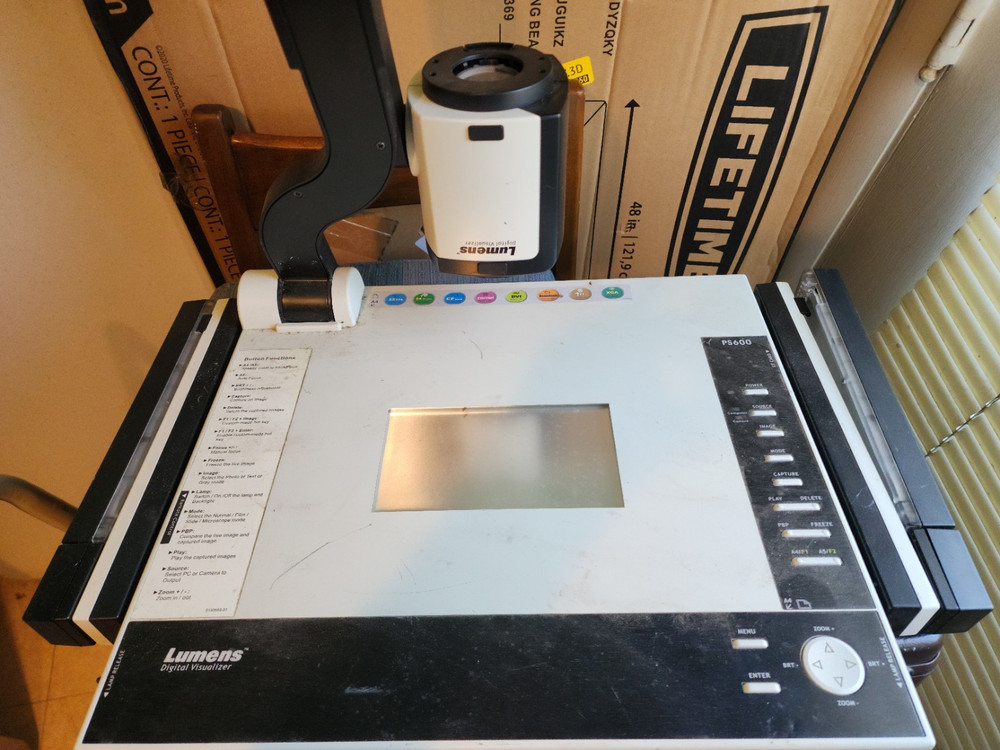 Lumens PS660 Digital Visualizer Overhead Projector Model PS660 MPN PS660