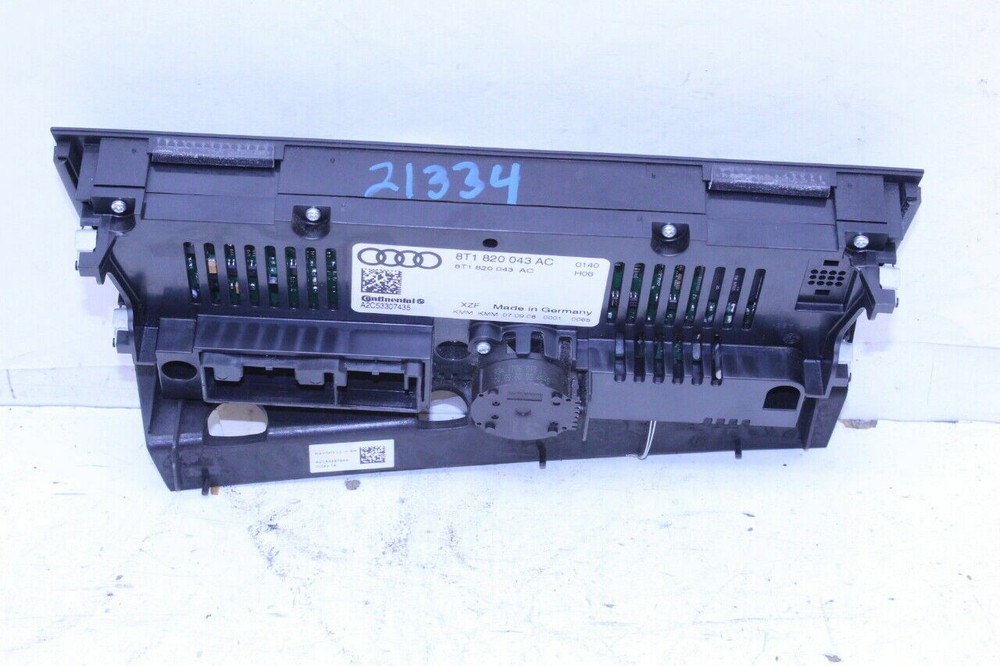 2009-2010 Audi A4 A5 S4 S5 Climate Temperature Control Panel OEM