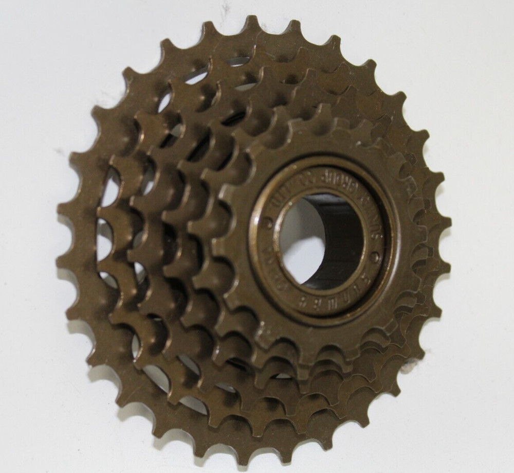 6 Speed 13-28T Bicycle Freewheel None Index Threaded Cassette Sprocket Cogs