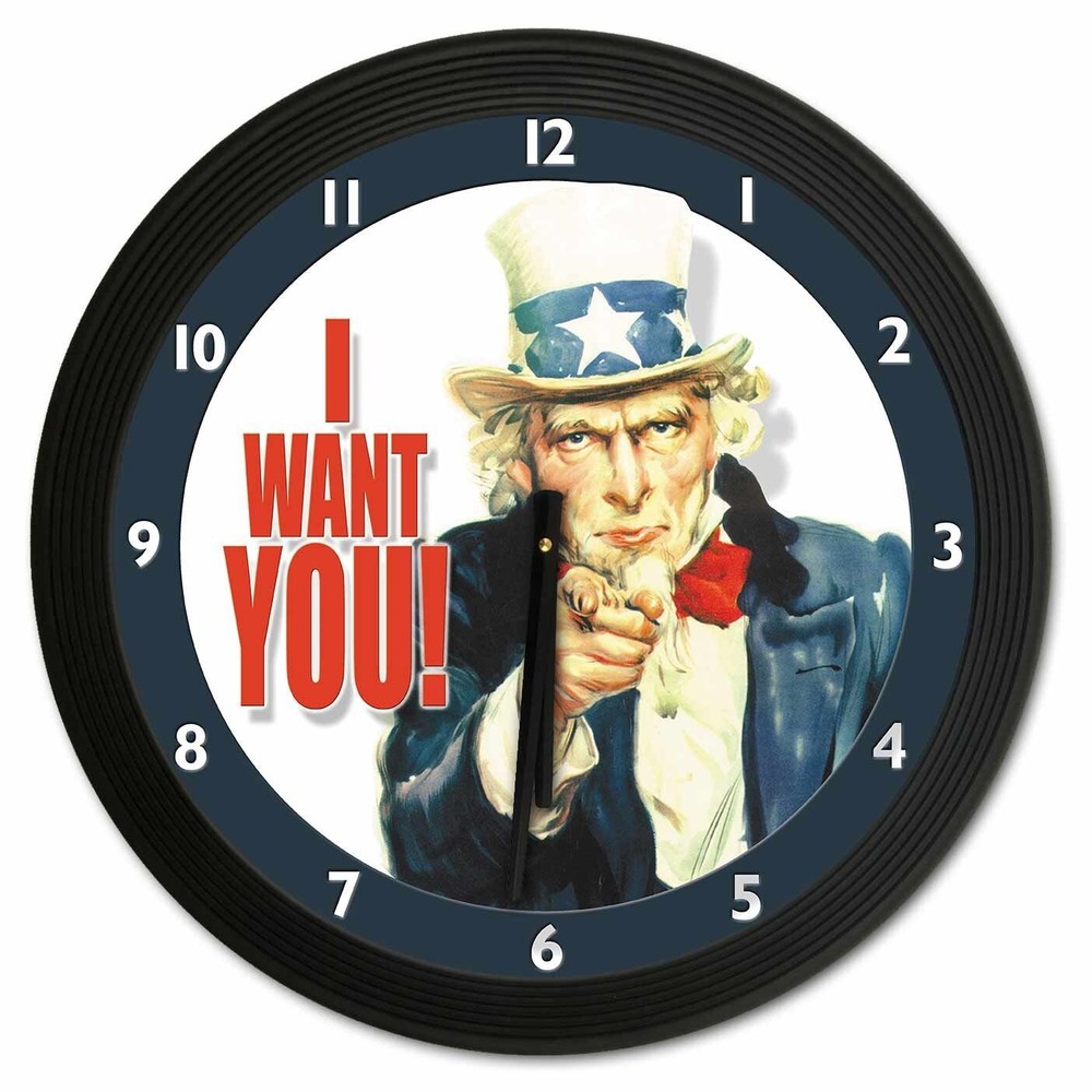 Uncle Sam Clock