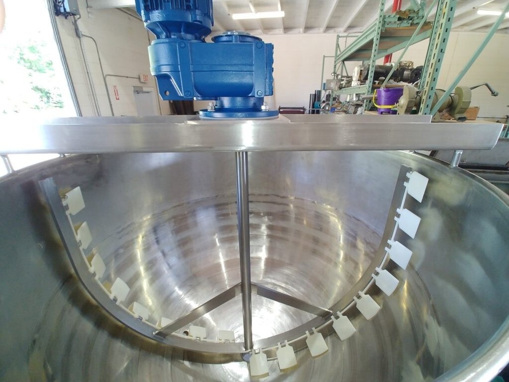 STEAM KETTLE AGITATION, SINGLE TWIN DOUBLE MOTION BLEND SHEAR SCRAPE SURFACE !