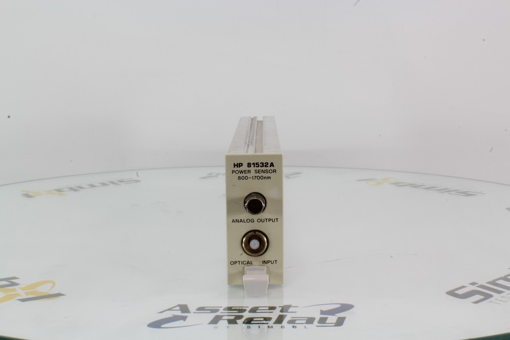 HP Agilent Keysight 81532A Optical Power Sensor