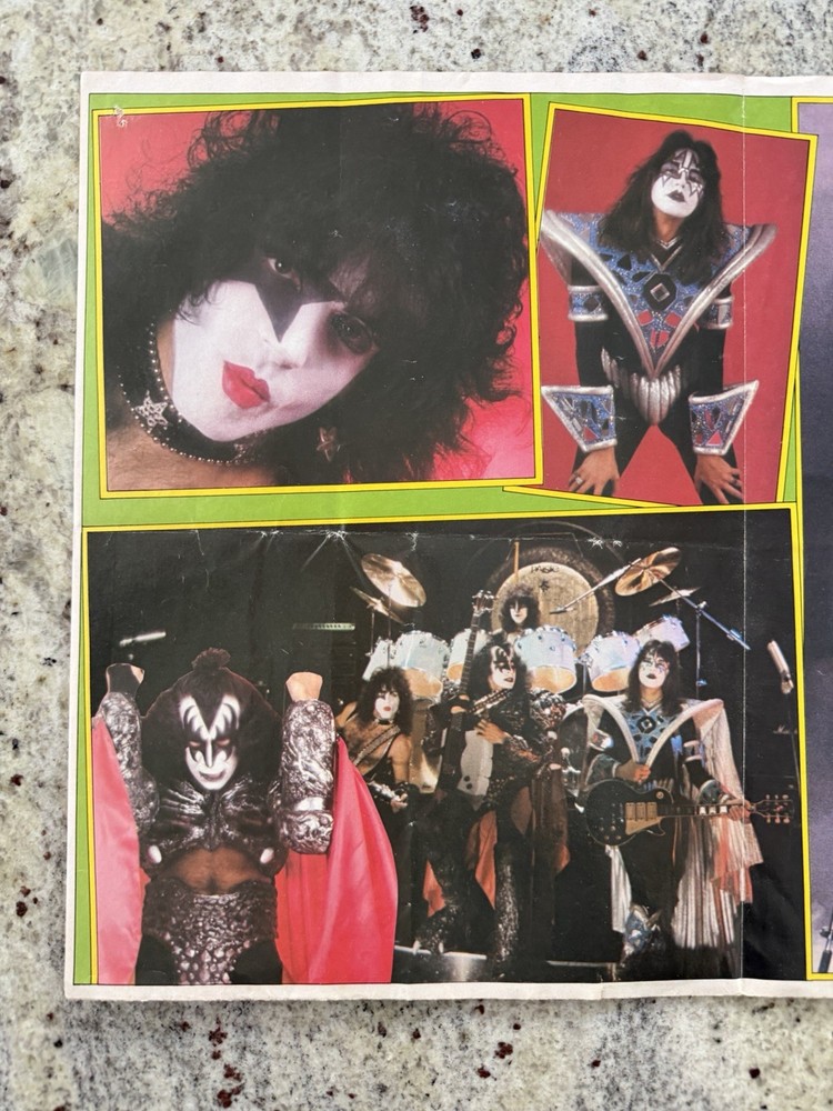 KISS 1981 MUZIEK PARADE MAGAZINE MP GENE PAUL ACE ERIC AUCOIN VINTAGE VERY RARE