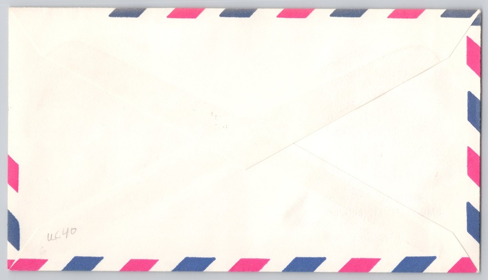 Chicago, IL — First Day Airmail Embossed Envelope 10¢, Artmaster, — 1968