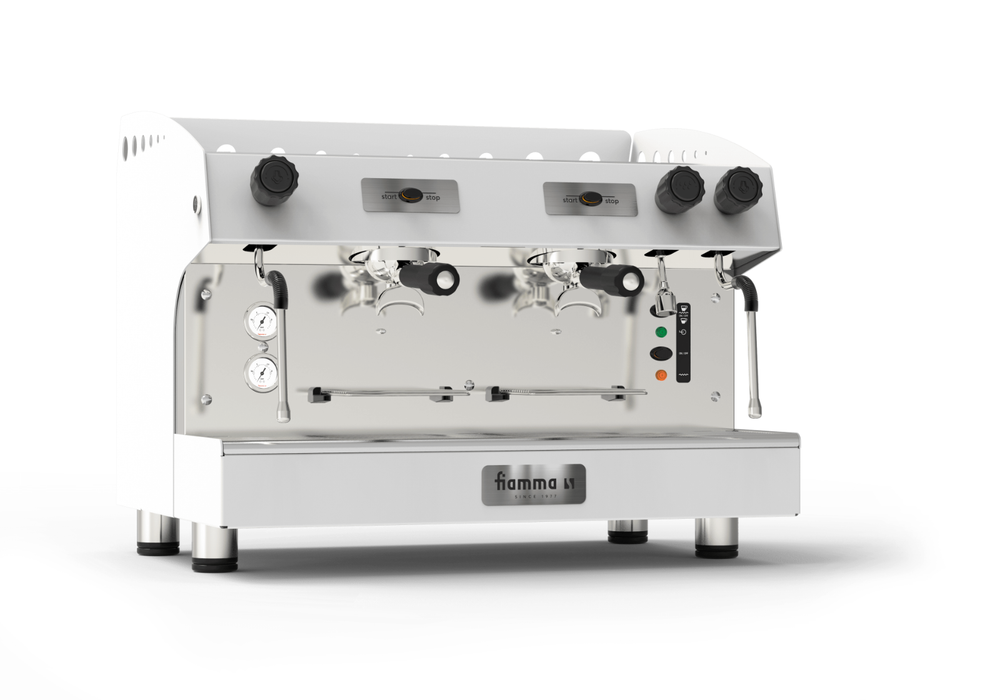 FIAMMA CARAVEL Semi-Automatic 2 Group Espresso Coffee Machine Cappuccino