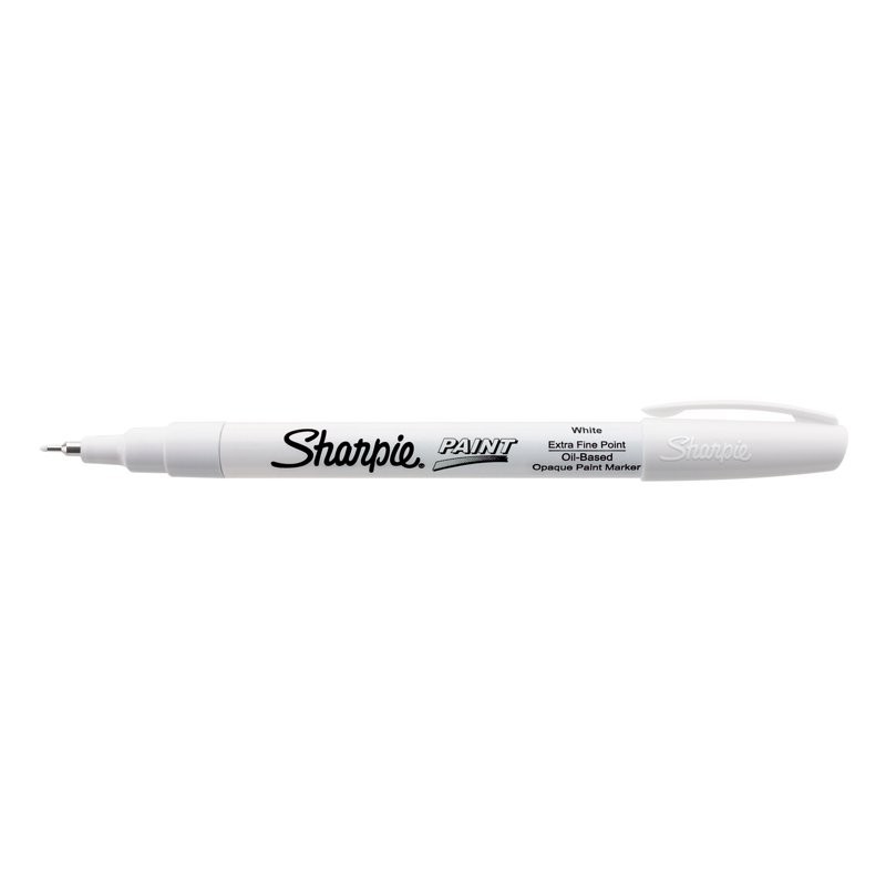 Sharpie Oil-Based Paint Marker, Extra Fine Point, White, 1 Count