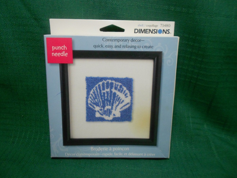 Purr-fect Embroidery Punch Starter Tool Set Kit Plus Sampler Shell