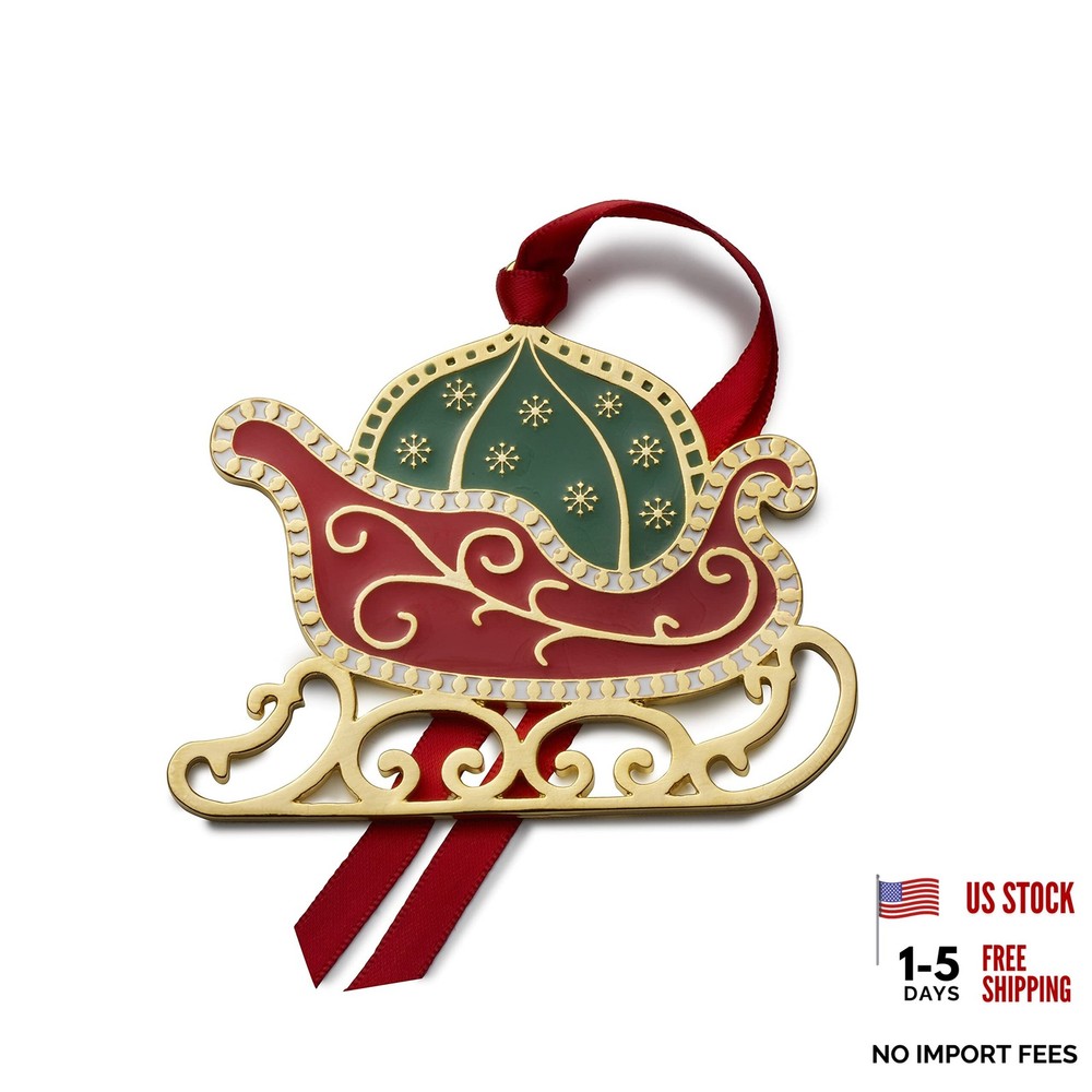 Silver Wonders of Christmas 2021 Sleigh - Boxed Gold