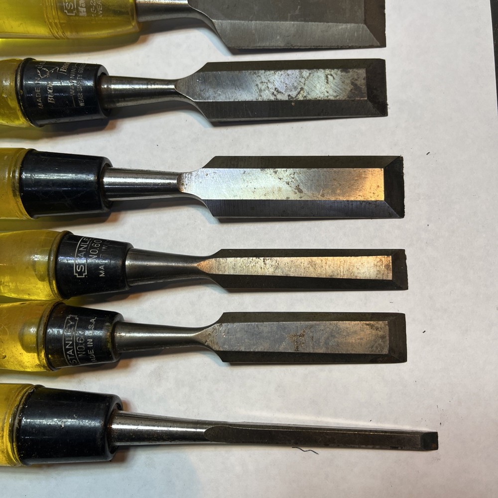 Stanley And Buck Wood Chisels (7)