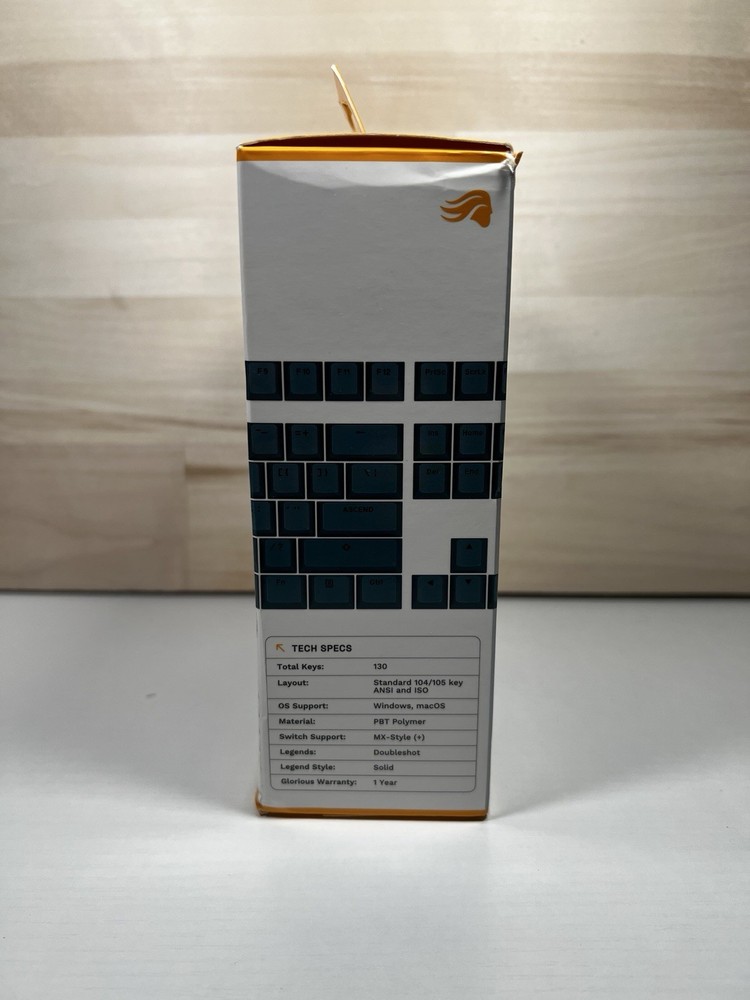 Glorious GPBT Basics Universal Keycap Mechanical Keyboards