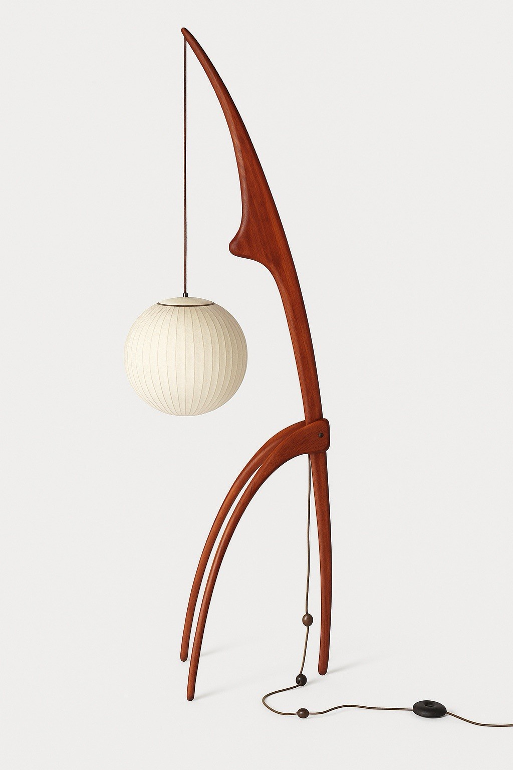 1950s Rispal “Praying Mantis” Floor Lamp – Smaller Edition