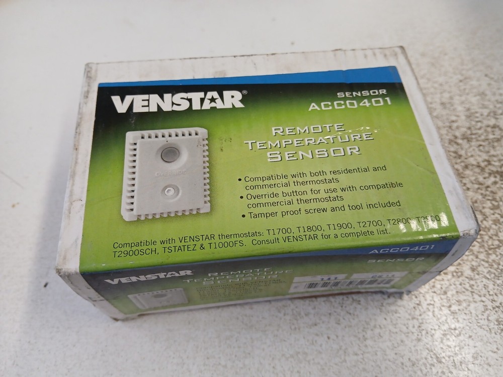 Venstar ACC0401 Remote Sensor Temperature Sensor New open box