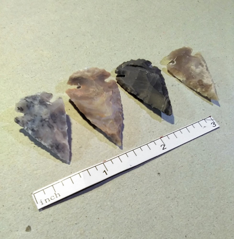 Arrowheads Corner Notch Stone