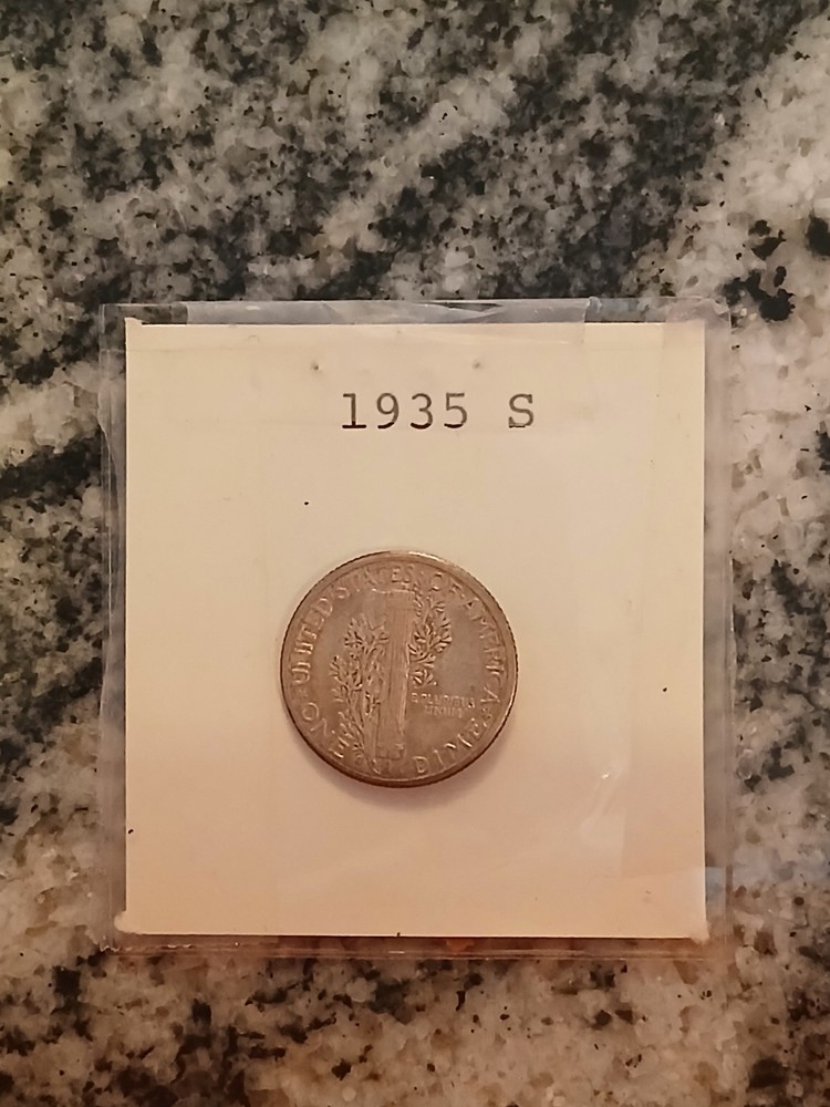1935-s MERCURY SILVER DIME
