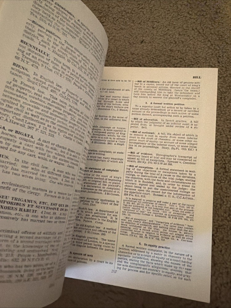 Black's Law Dictionary Revised Fourth Edition HC 1968
