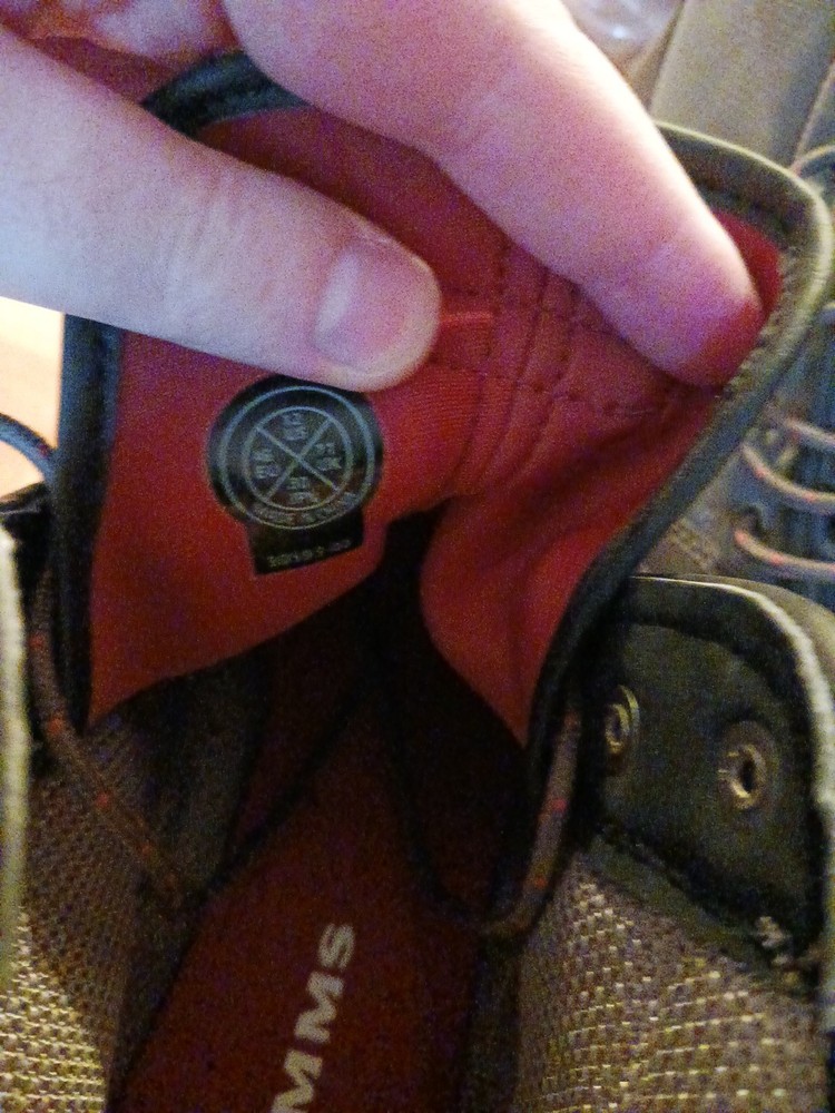 Simms Fly-fishing Boots Size 12