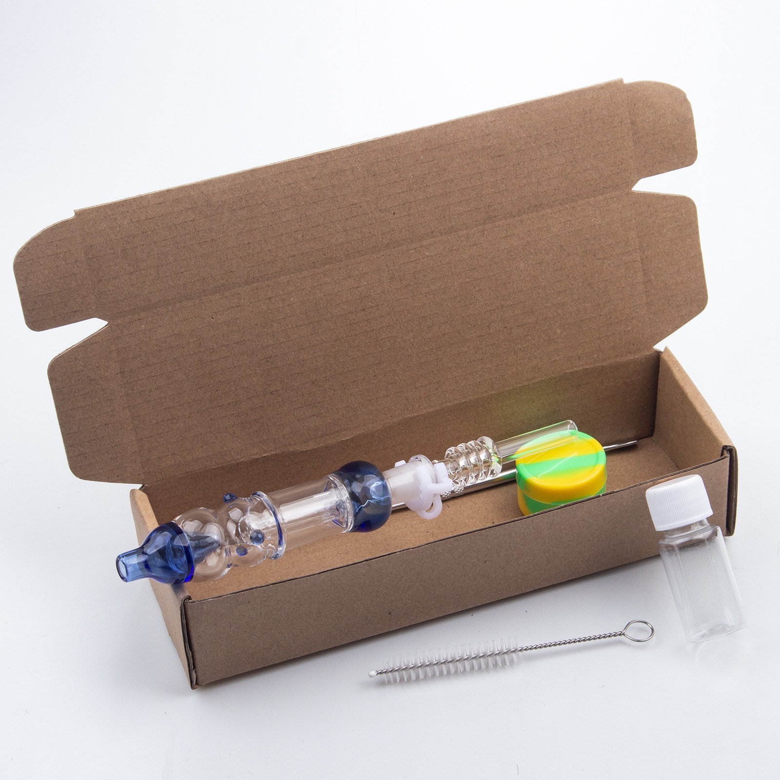 Spill-Proof Glass Smoking Pipes Collectable With Glass Water Pipe 10mm Quartz